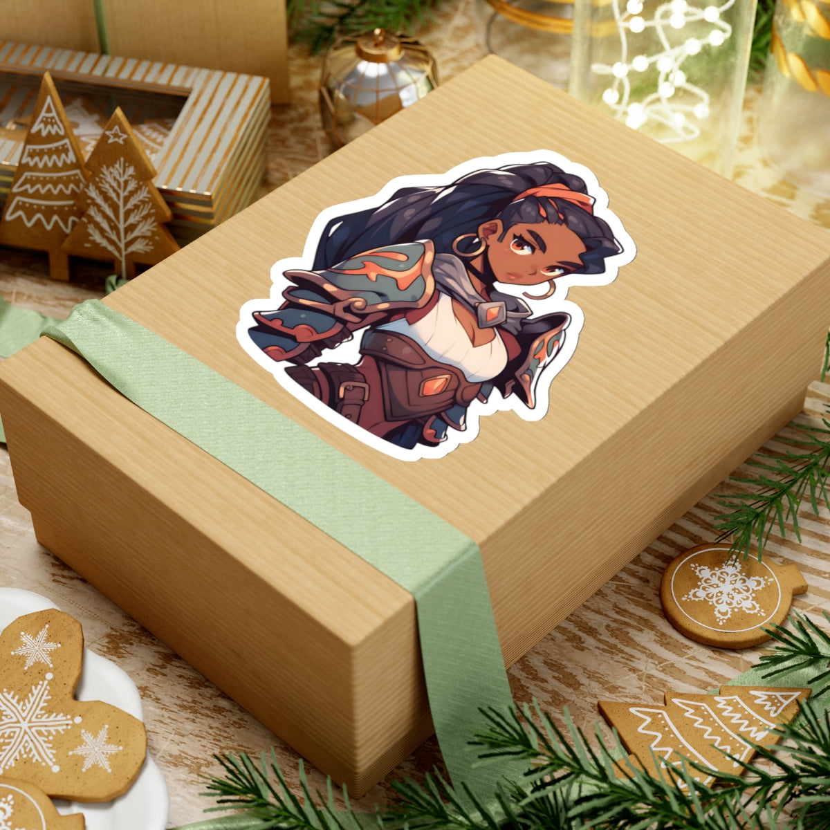Lady Paladin Sticker