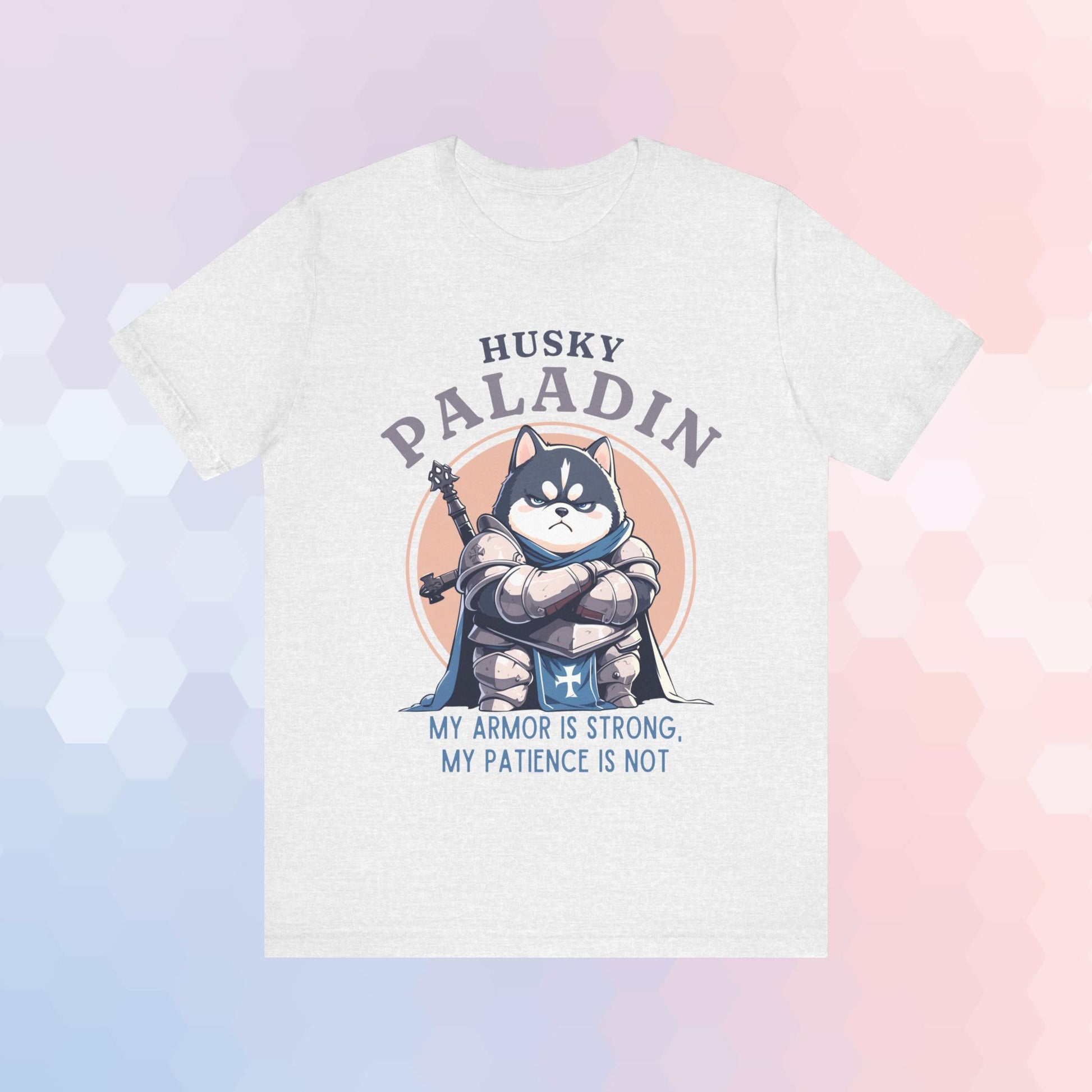 Husky Paladin No Patience T-Shirt