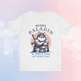 Husky Paladin No Patience T-Shirt