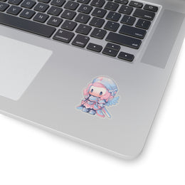Cute Angelic Warrior Sticker