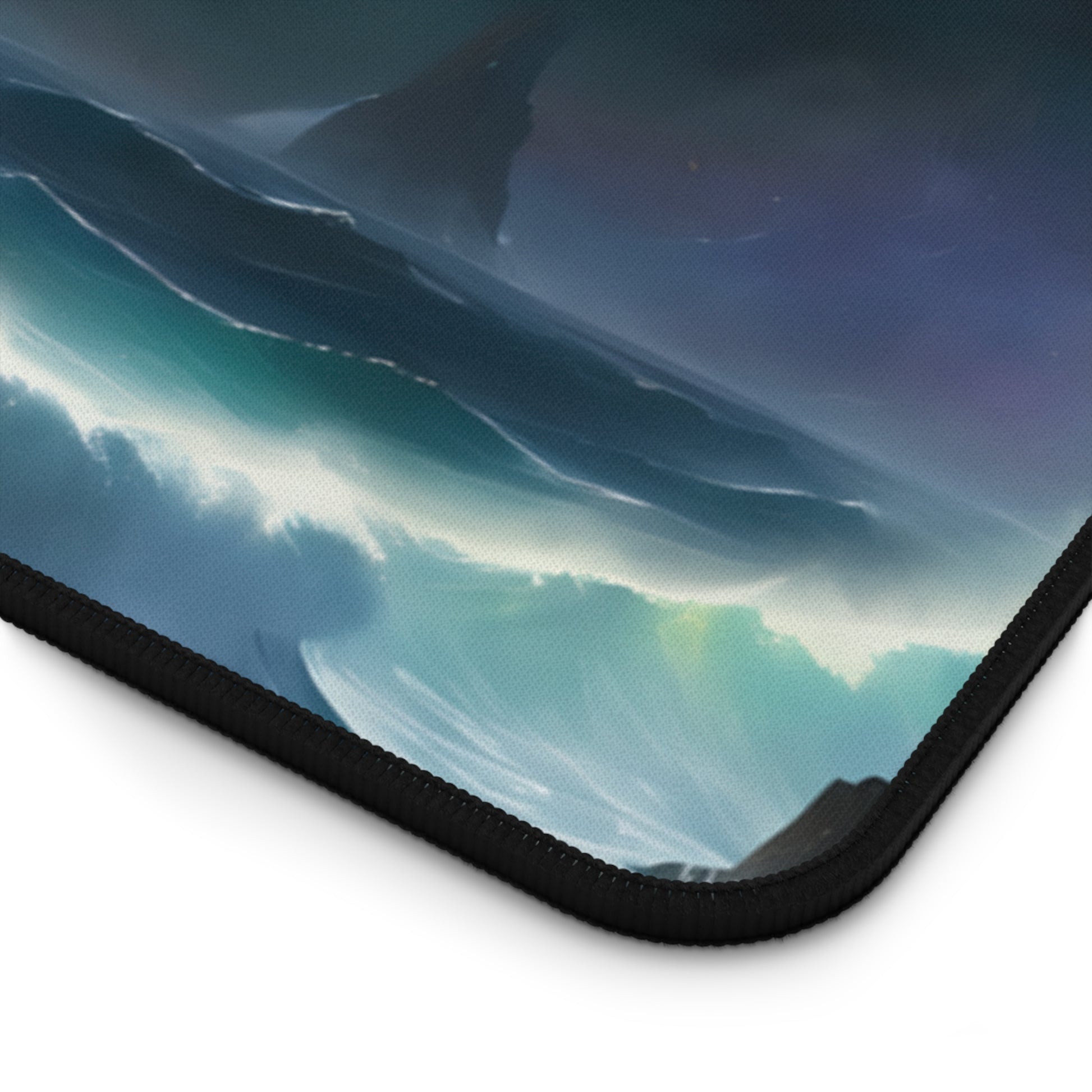Ship Stormy Sea Desk Mat Gaming Mouse