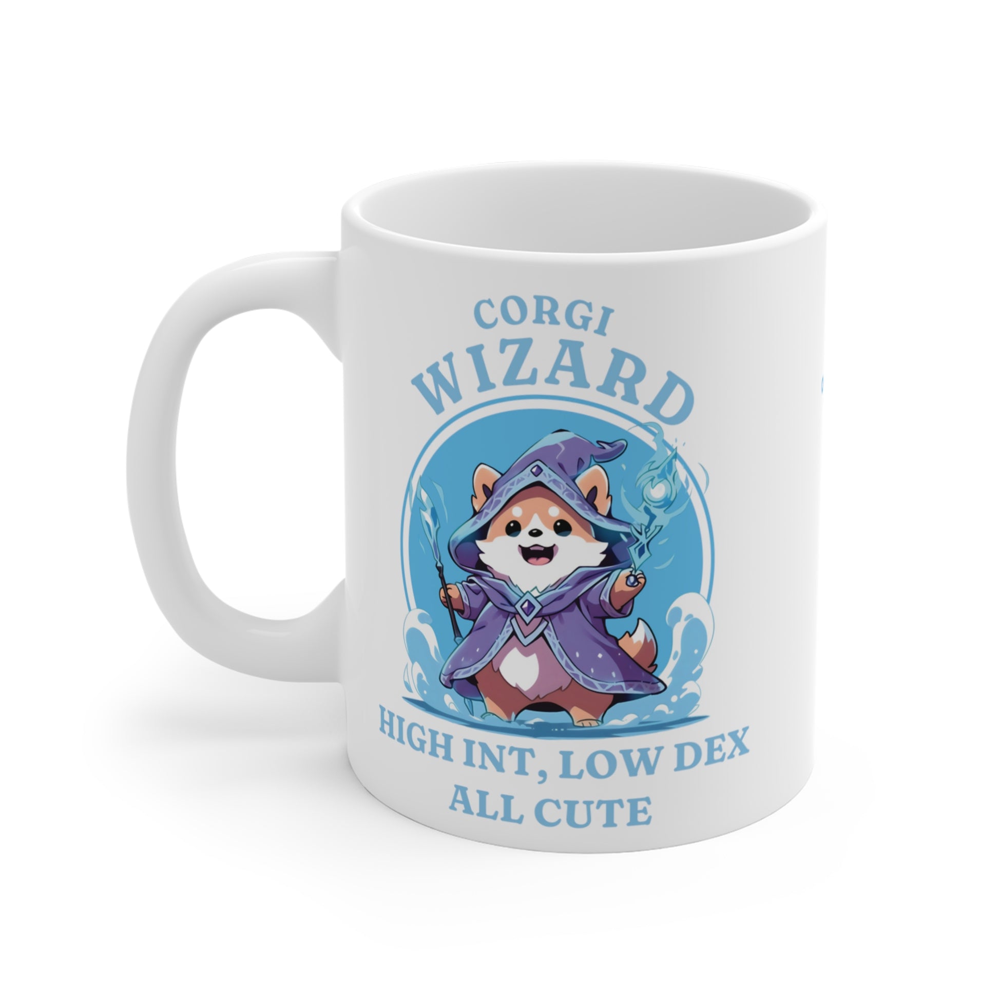 Corgi Wizard DND Mug