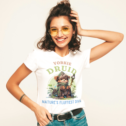 Yorkshire Terrier Druid DND T-Shirt