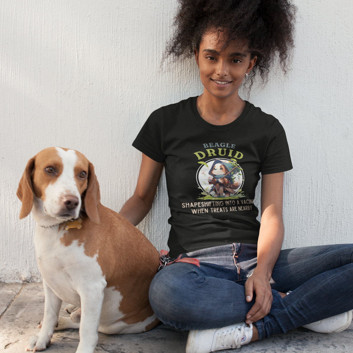 Beagle Druid DND T-Shirt