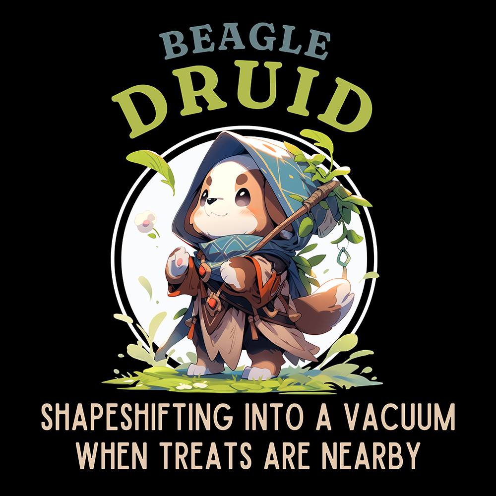 Beagle Druid DND T-Shirt