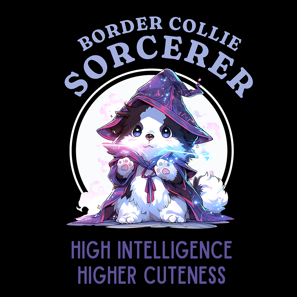 Border Collie DND Sorcerer T-Shirt