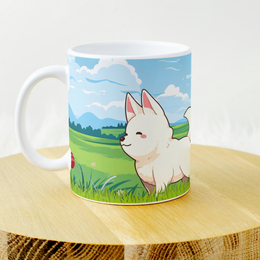 Scratch and Owlbear BG3 Mug