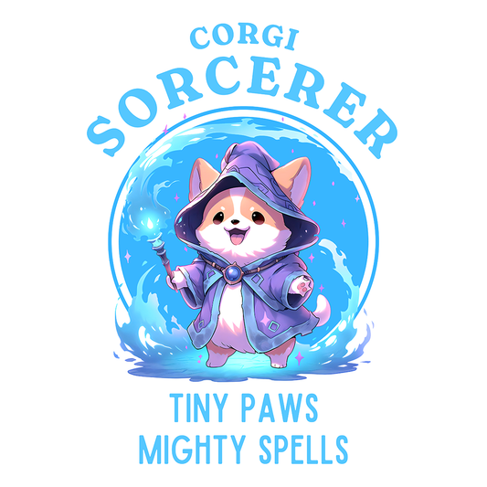 Corgi Sorcerer DND T-Shirt