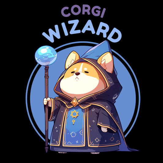 Corgi Wizard T-Shirt