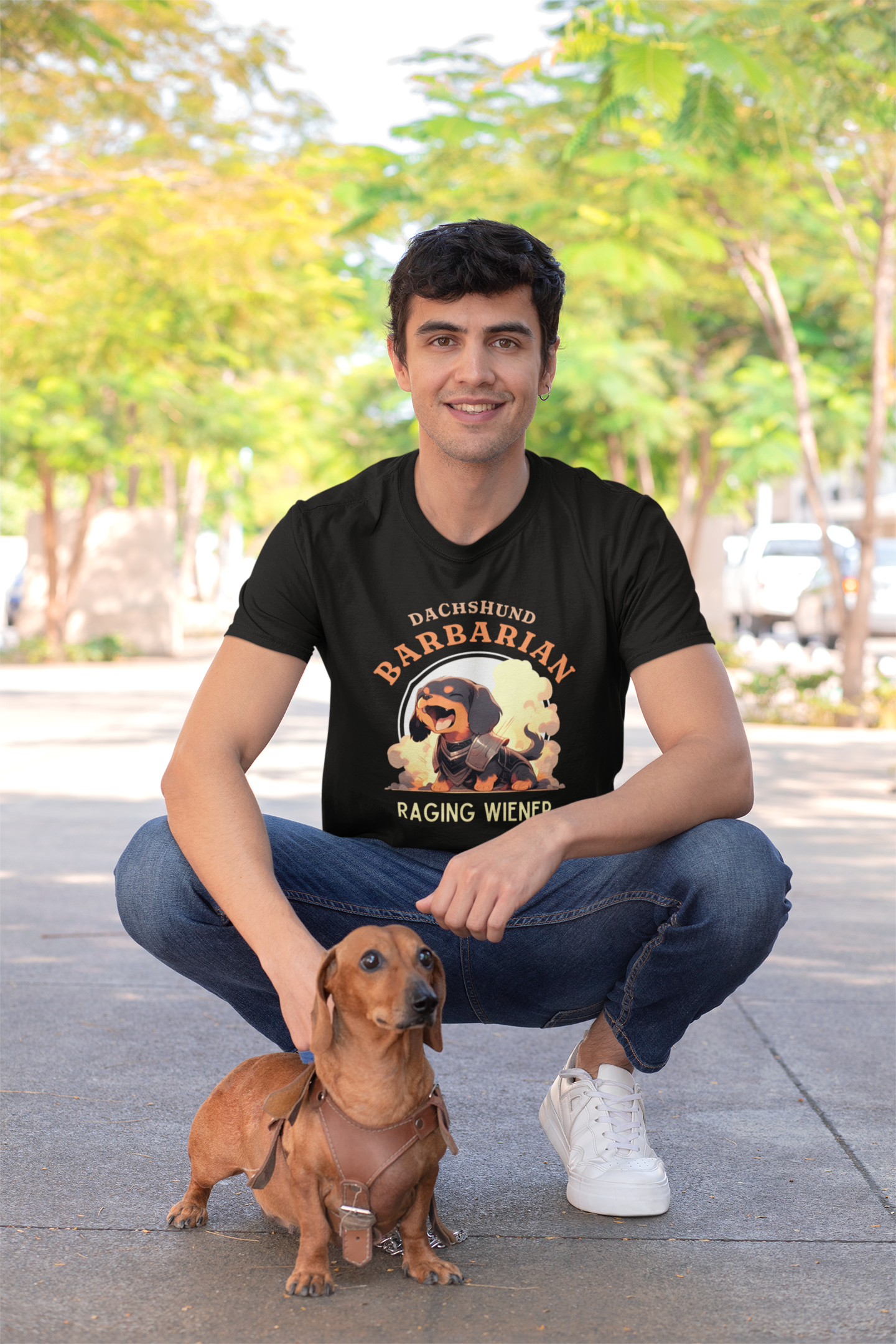 Dachshund Barbarian Raging Wiener T-Shirt