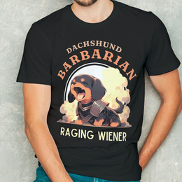 Dachshund Barbarian Raging Wiener T-Shirt