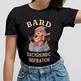 Dachshund Bard Dachshundic Inspiration T-Shirt