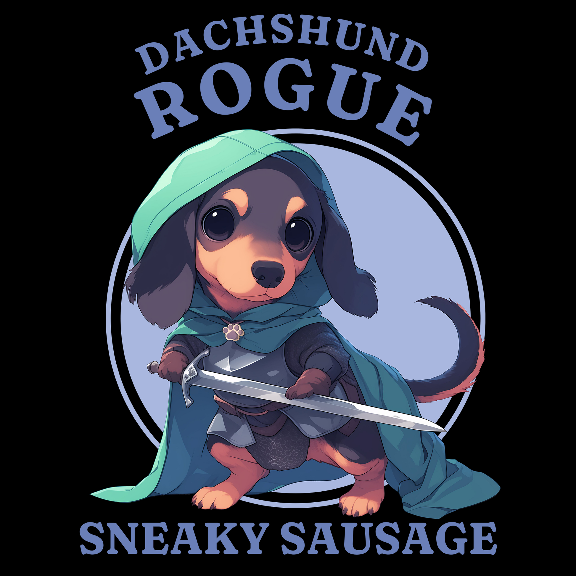 Dachshund Rogue Sneaky Sausage T-Shirt