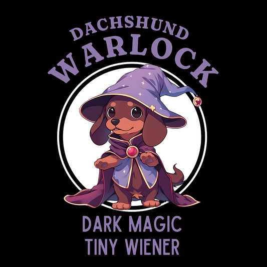 Dachshund Warlock Tiny Wiener T-Shirt