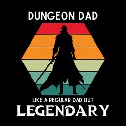 DND Legendary Dad T-shirt