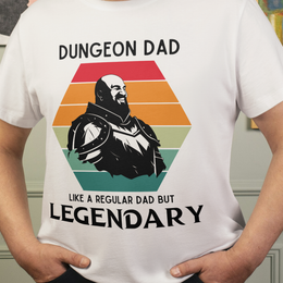 Dungeon Dad Legendary T-shirt