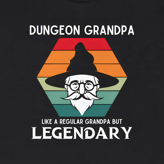 Dungeon Grandpa Legendary T-shirt