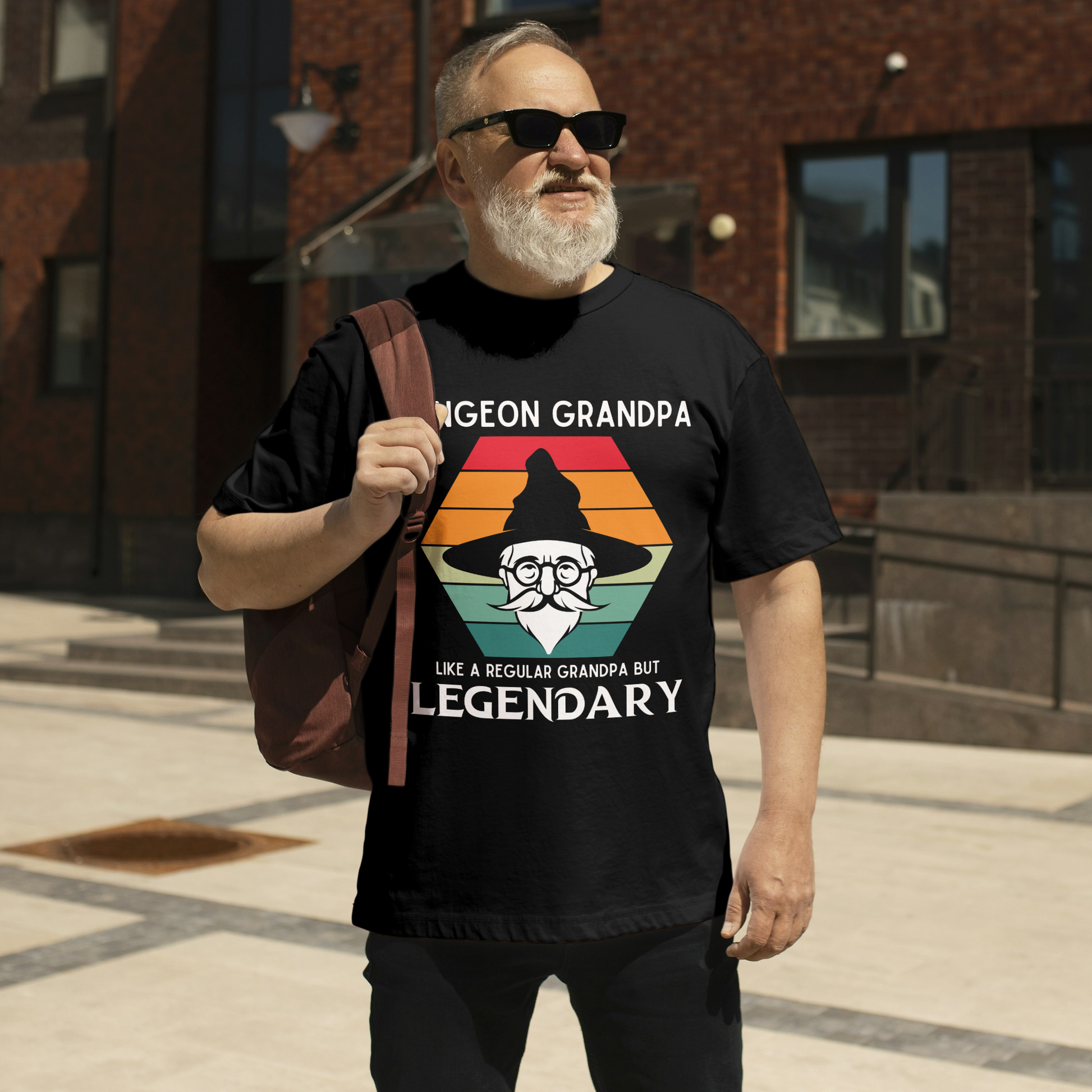 Dungeon Grandpa Legendary T-shirt