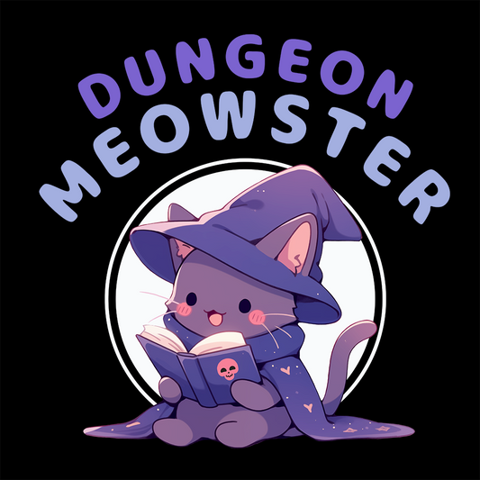 Dungeon Meowster DND T-Shirt