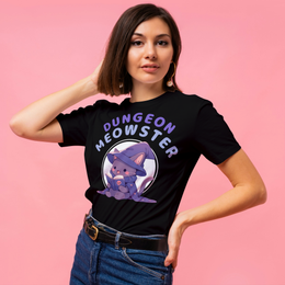 Dungeon Meowster DND T-Shirt