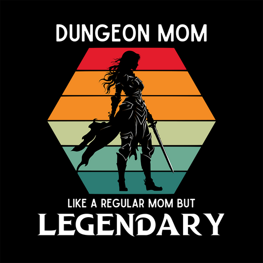 DND Mom Legendary  Paladin T-shirt