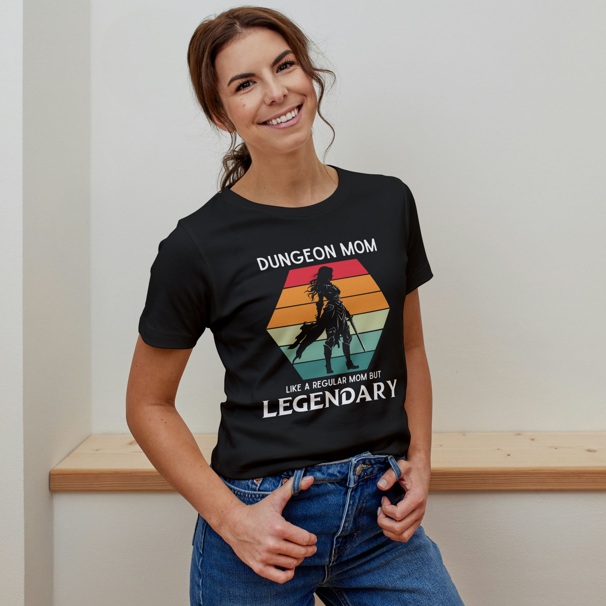 DND Mom Legendary  Paladin T-shirt