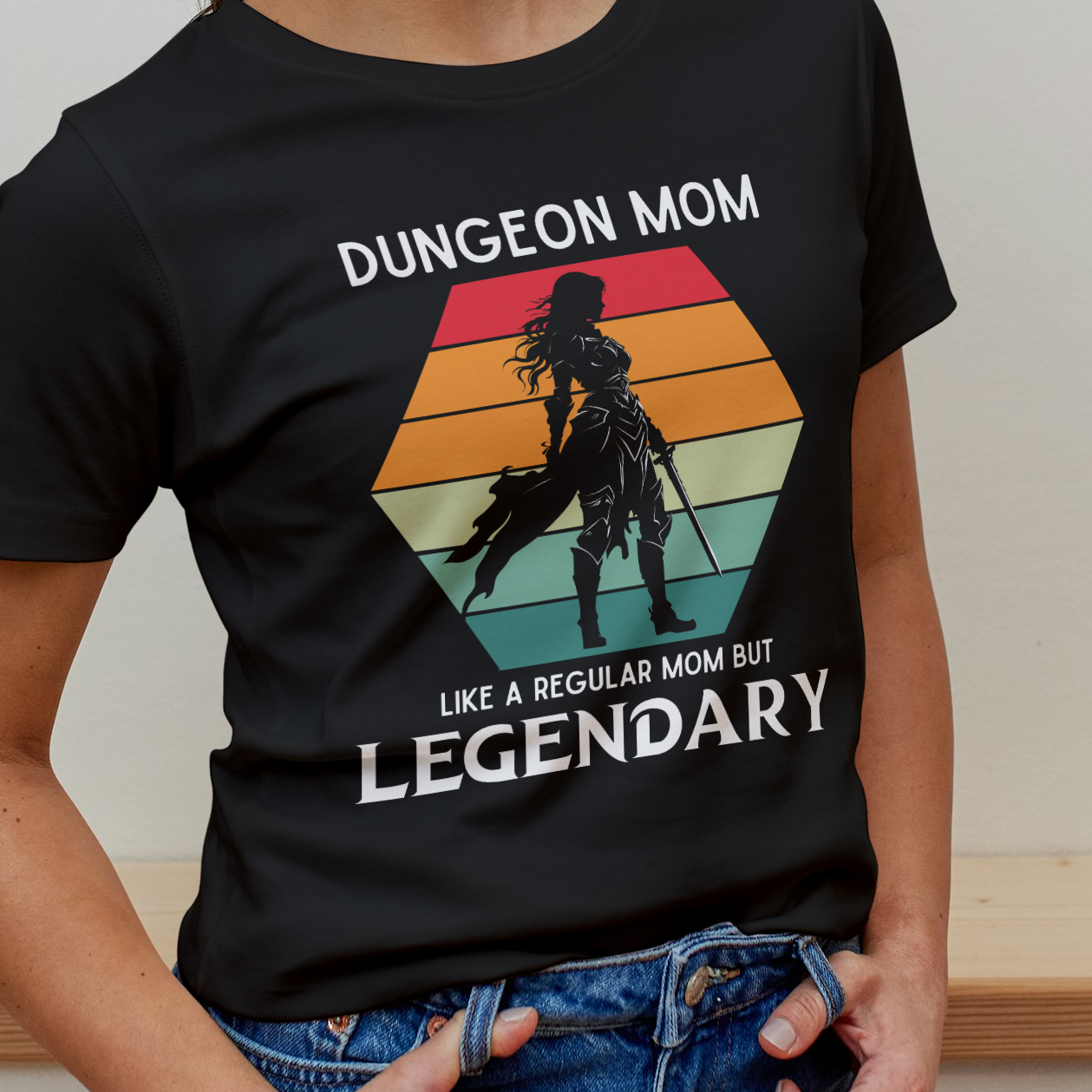 DND Mom Legendary  Paladin T-shirt