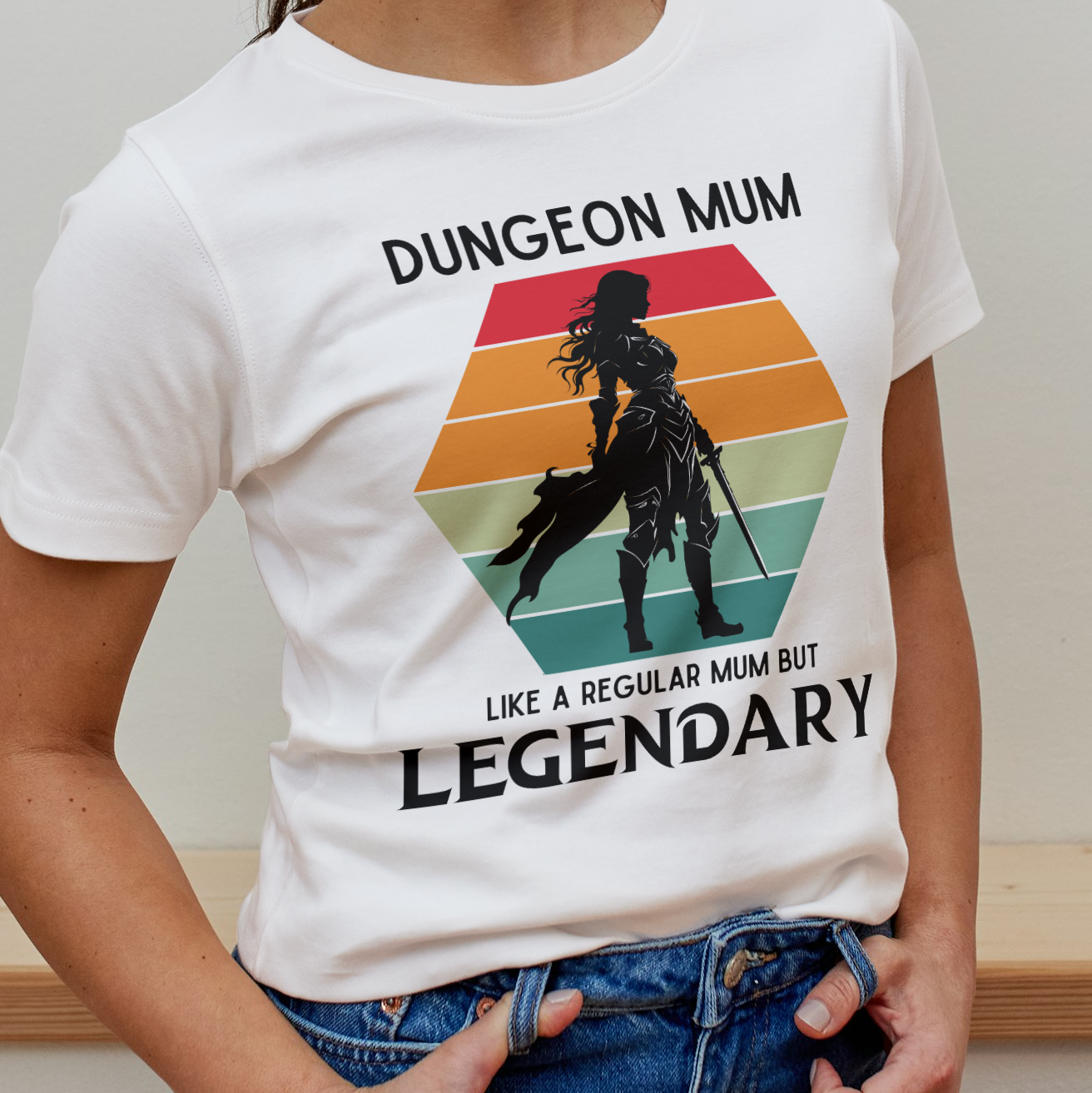 DND Mum Legendary Paladin T-shirt