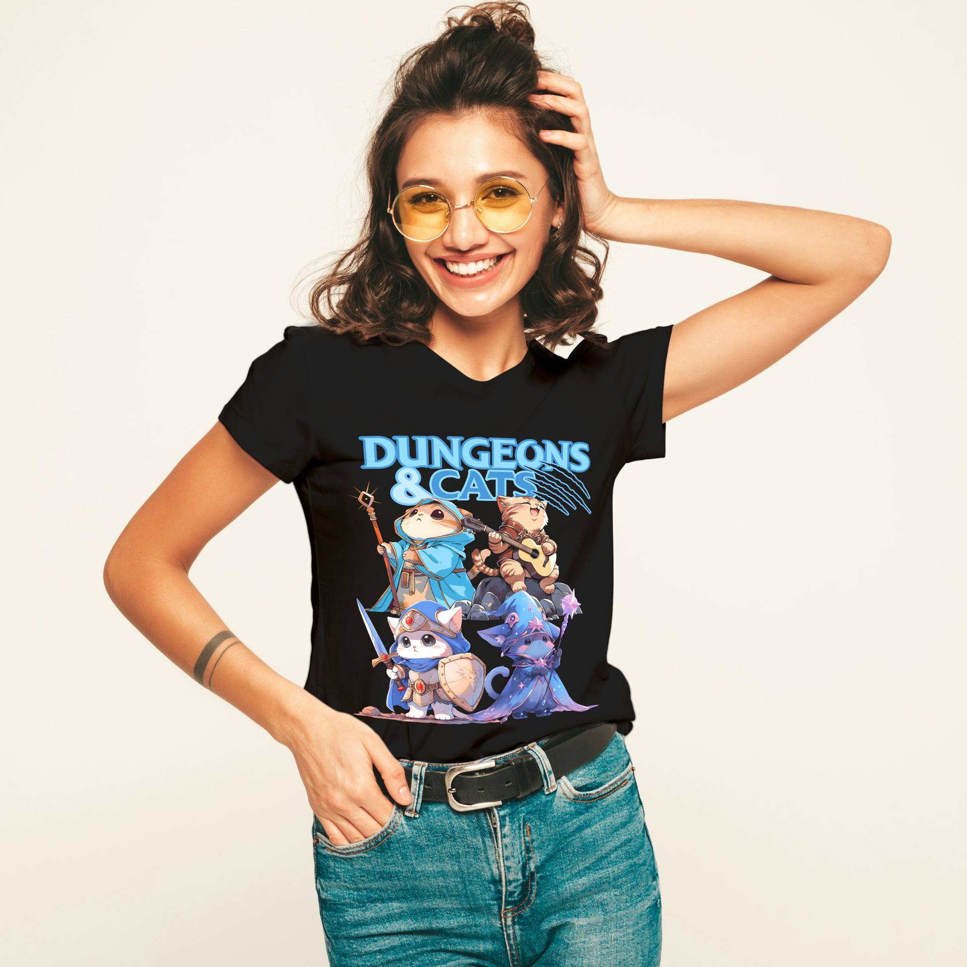 Dungeons and Cats T-Shirt