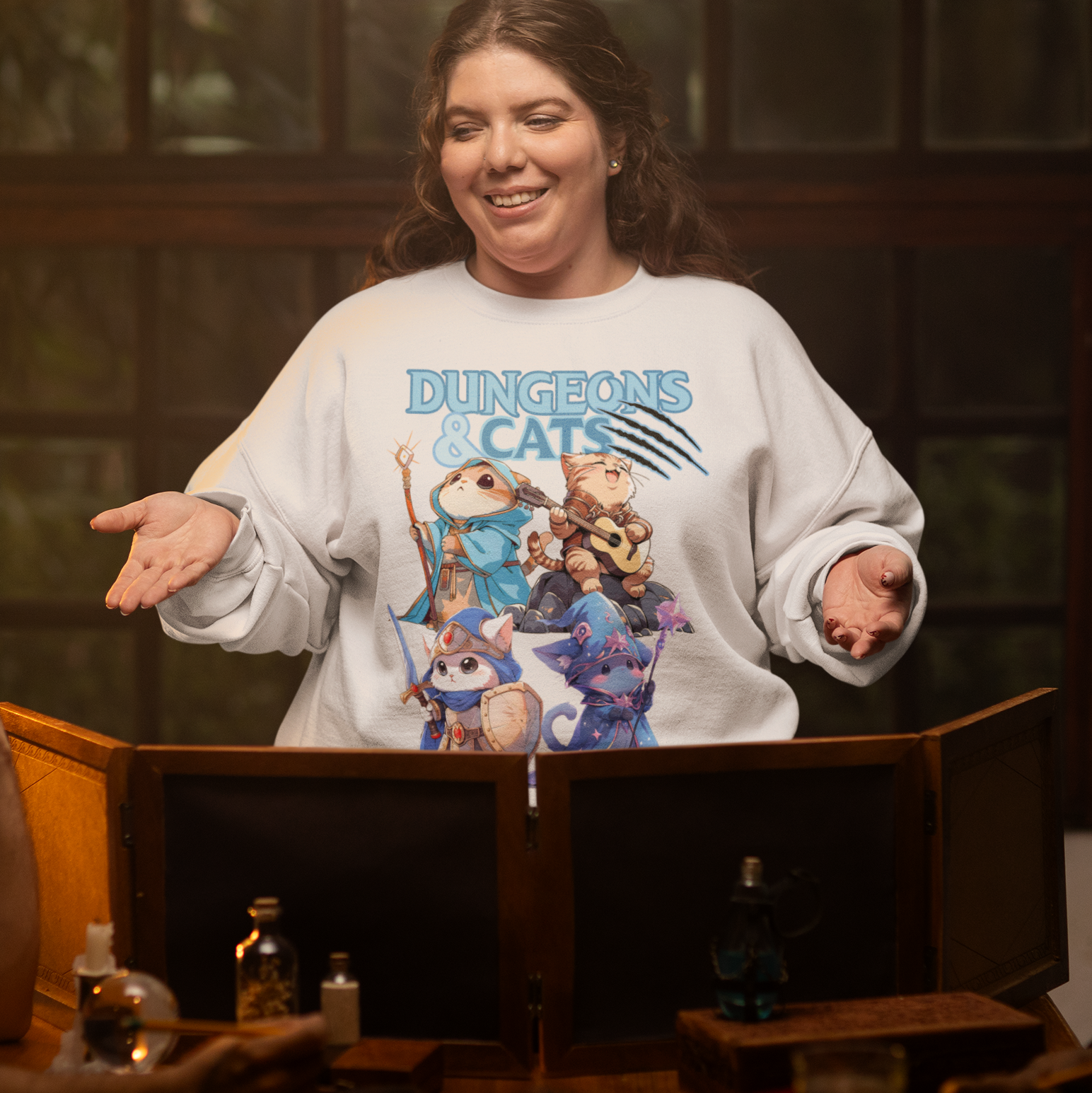 Dungeons and Cats Sweatshirt