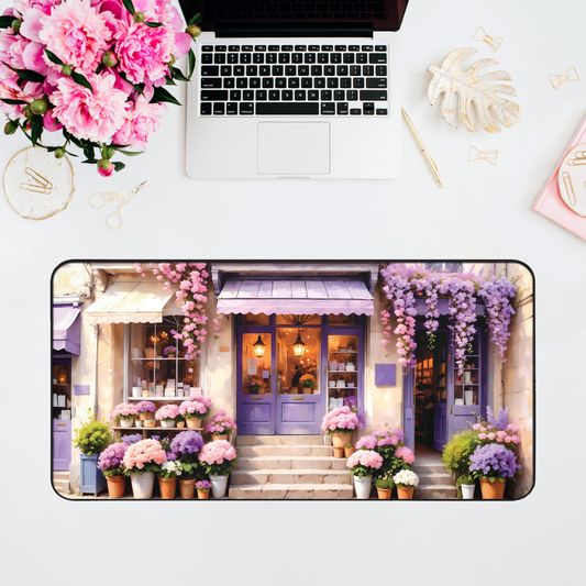 Cottagecore Flower Shop Desk Mat