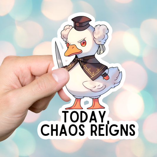 Violent Goose Chaos Sticker