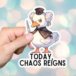 Violent Goose Chaos Sticker