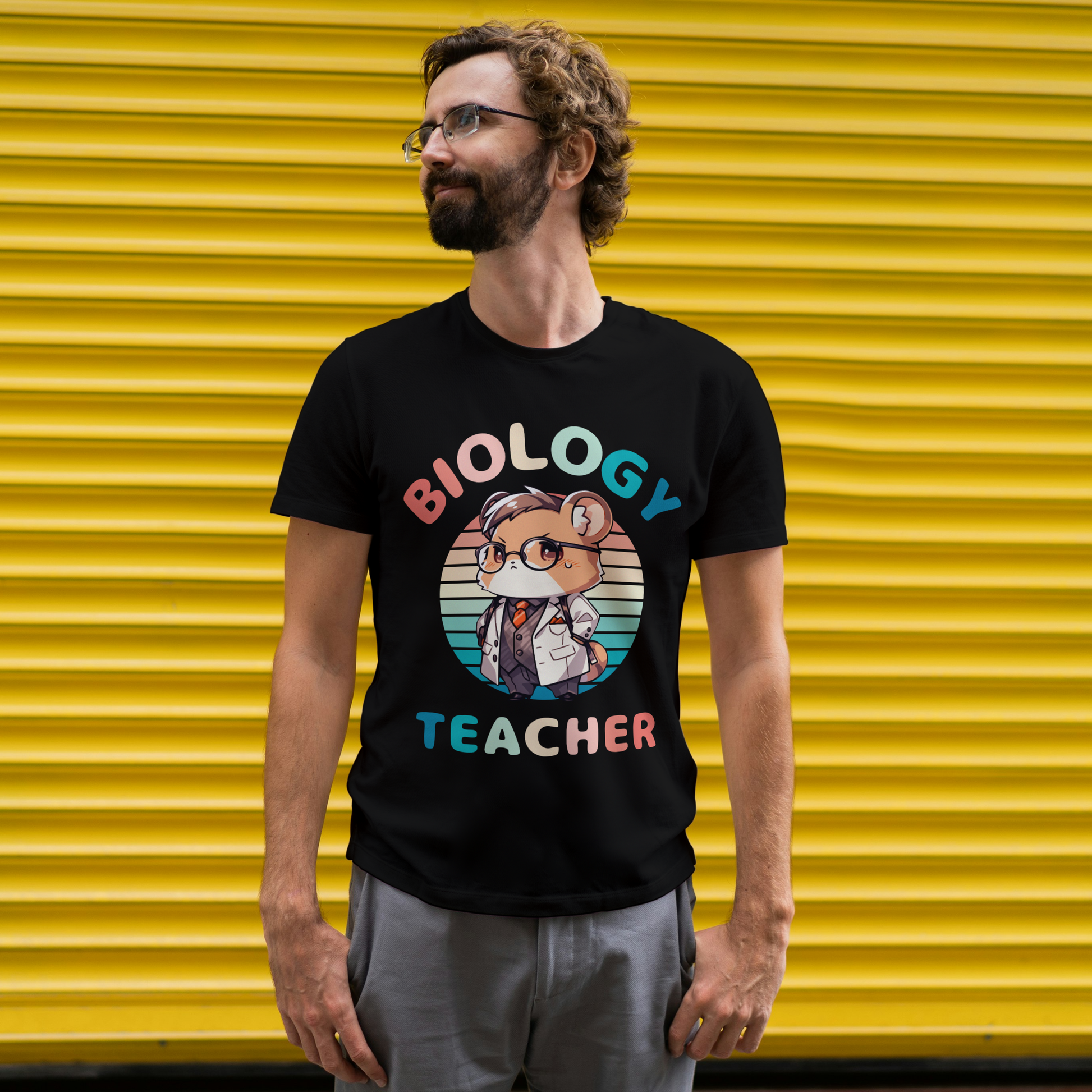 Biology Teacher Hamster Gift T-Shirt