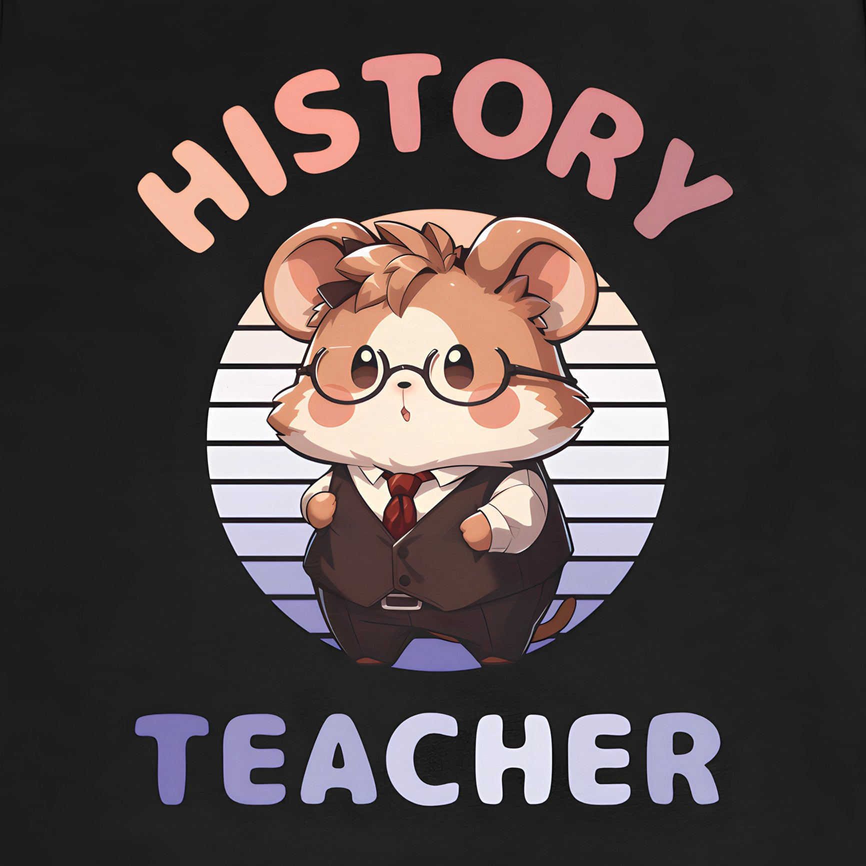 History Teacher Hamster Gift T-Shirt