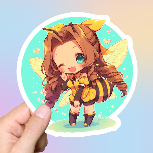 Honey Bee Aerith Sticker