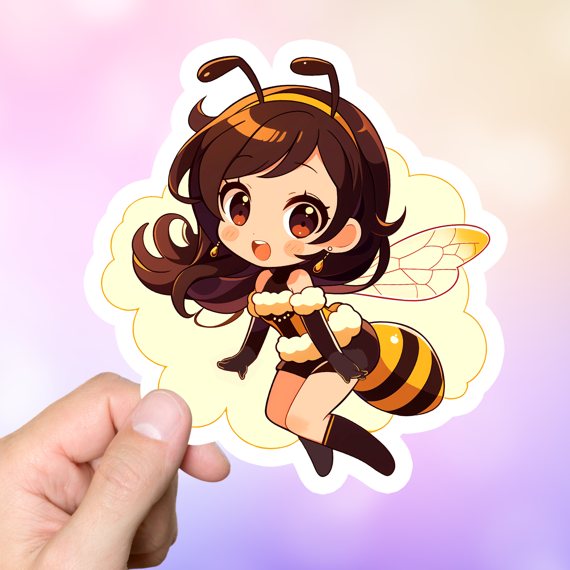 Kawaii Honey Bee Tifa Sticker