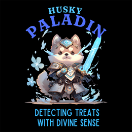 Husky DND Paladin T-Shirt