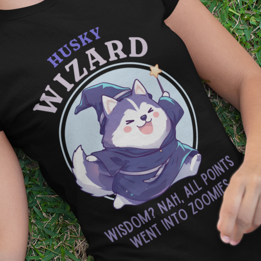 Husky Wizard Zoomies T-Shirt