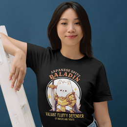 Japanese Spitz Paladin DND T-Shirt