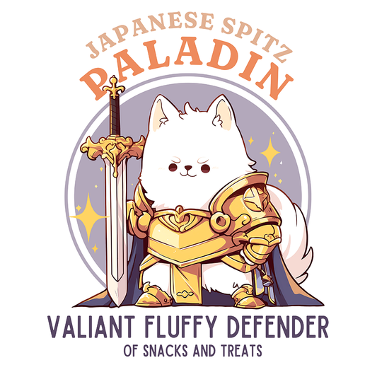 Japanese Spitz Paladin DND T-Shirt