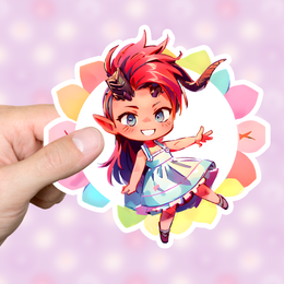 Cute Chibi Karlach Sticker