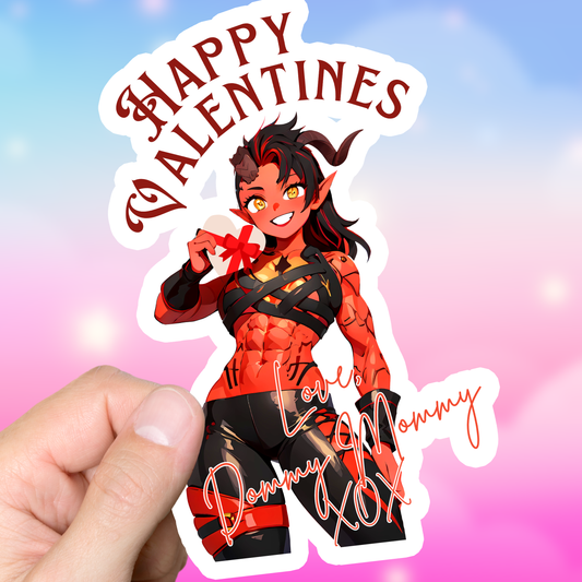 Karlach Cute Valentines Sticker