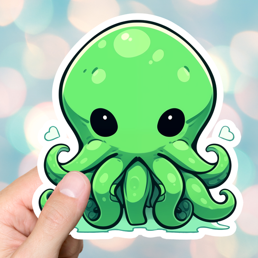 Cute Cthulhu Lovecraft Sticker