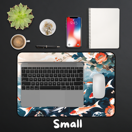 Japanese Koi Fish Desk Mat