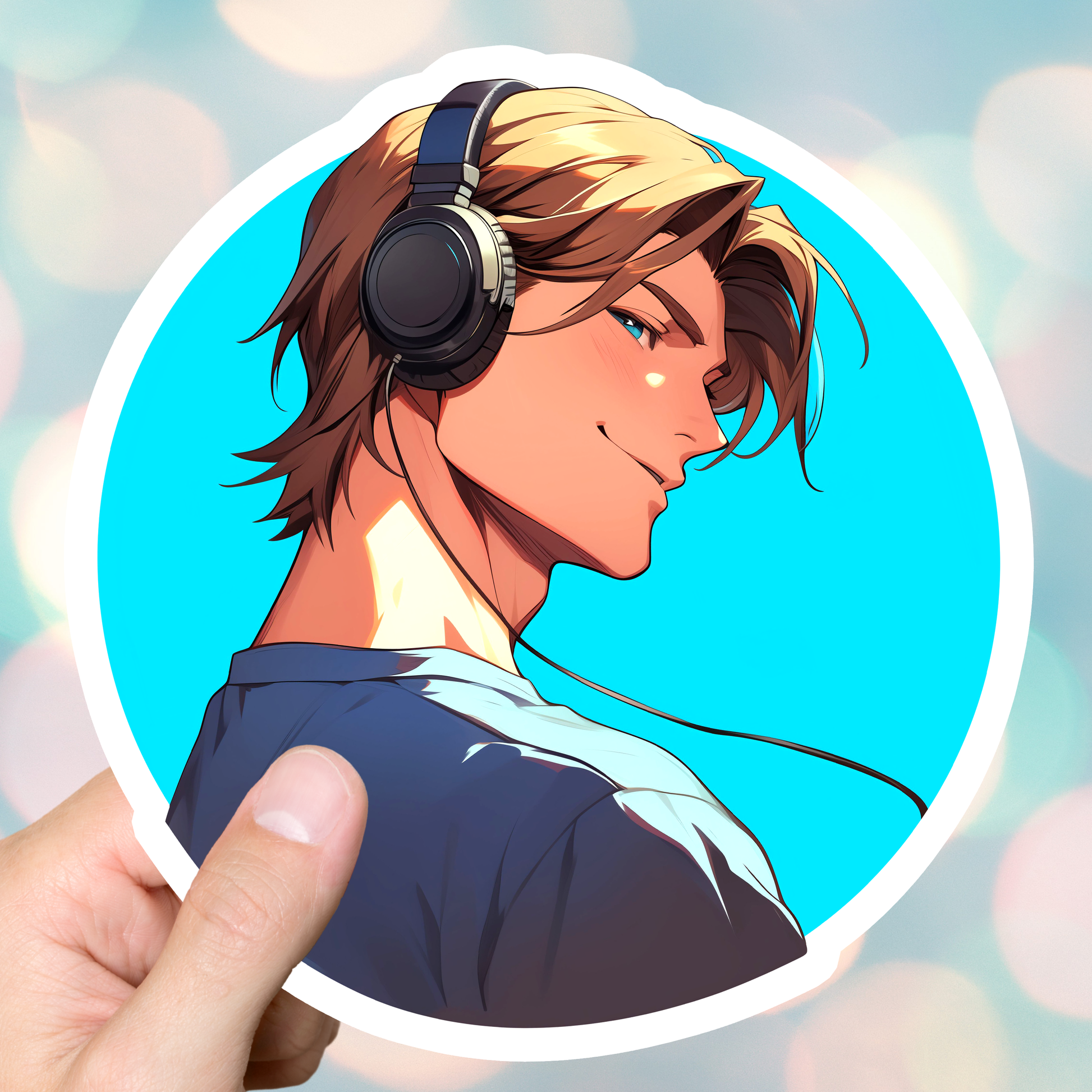 Leon S Kennedy Lofi Sticker