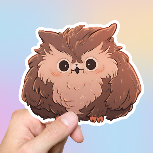 Cute BG3 Owlbear Sticker