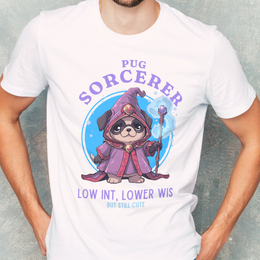 Pug DND Sorcerer T-shirt