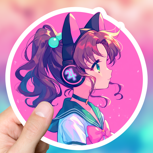 Kino Makoto Lofi Sticker