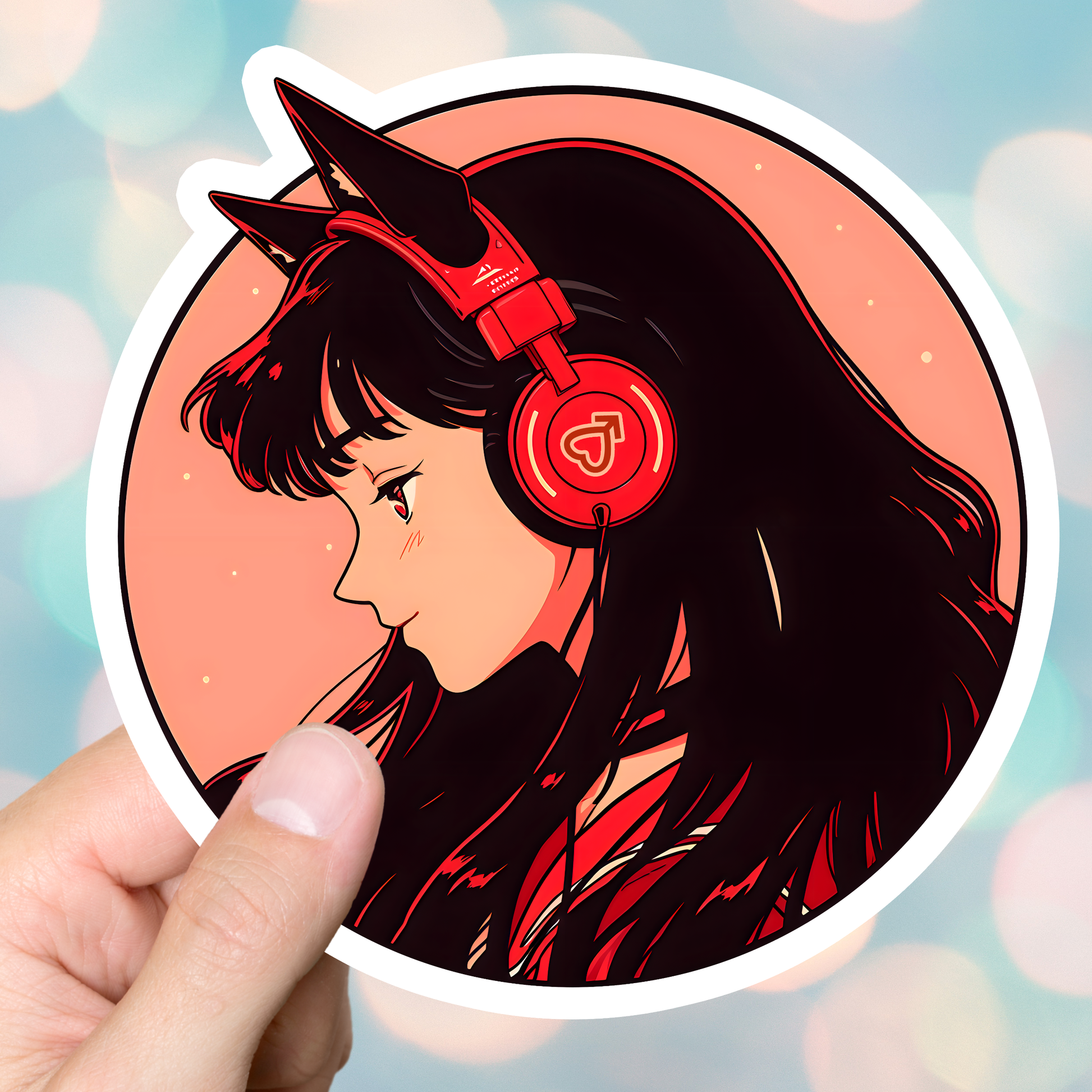 Rei Hino Lofi Sticker